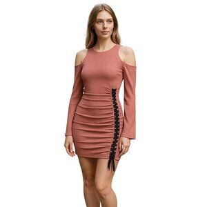 Rebecca Vallance Castella Mini Pink Dress 2 NWT